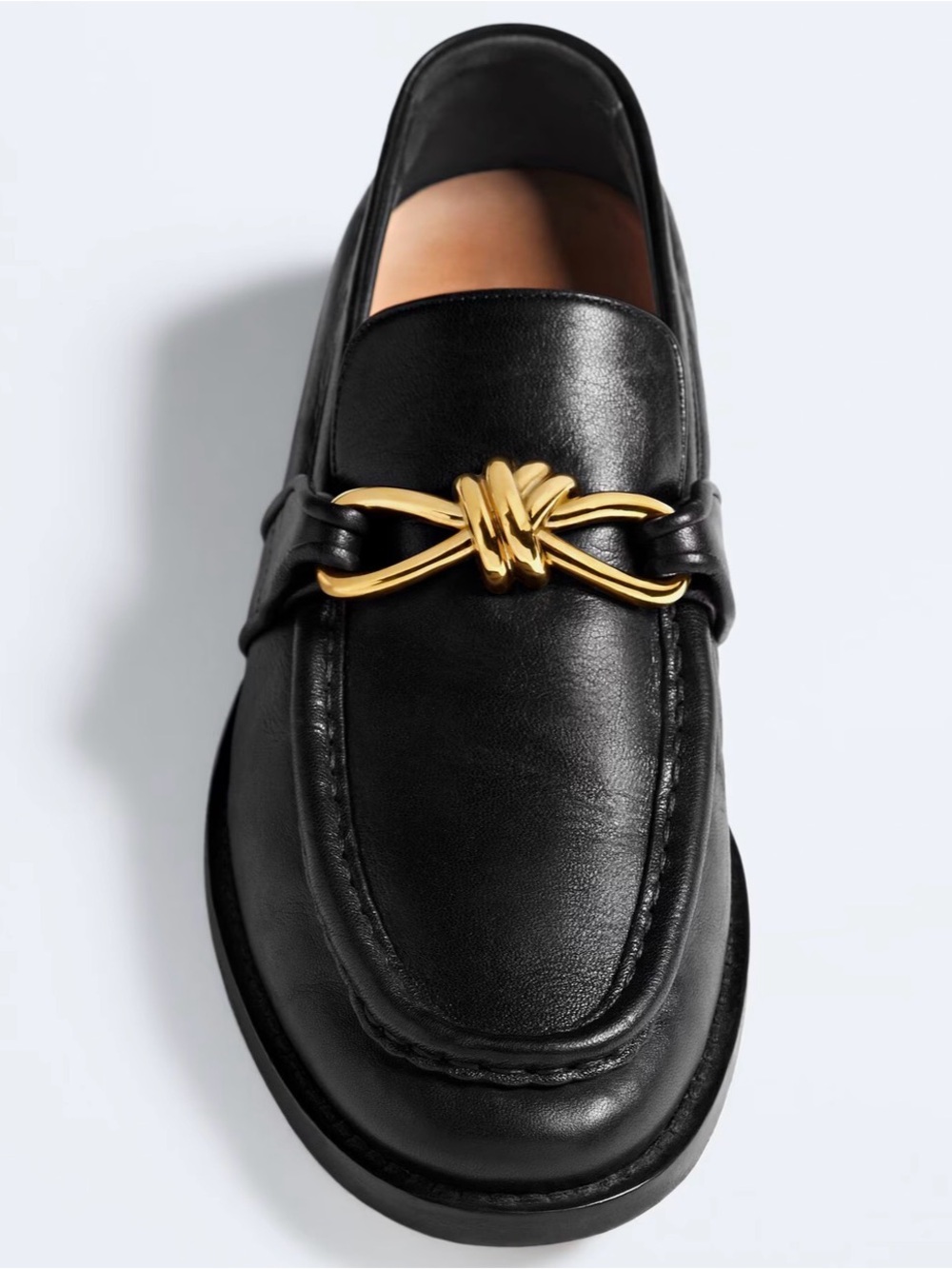 Bottega Veneta Astaire embellished leather loafers - Picture 2 of 6